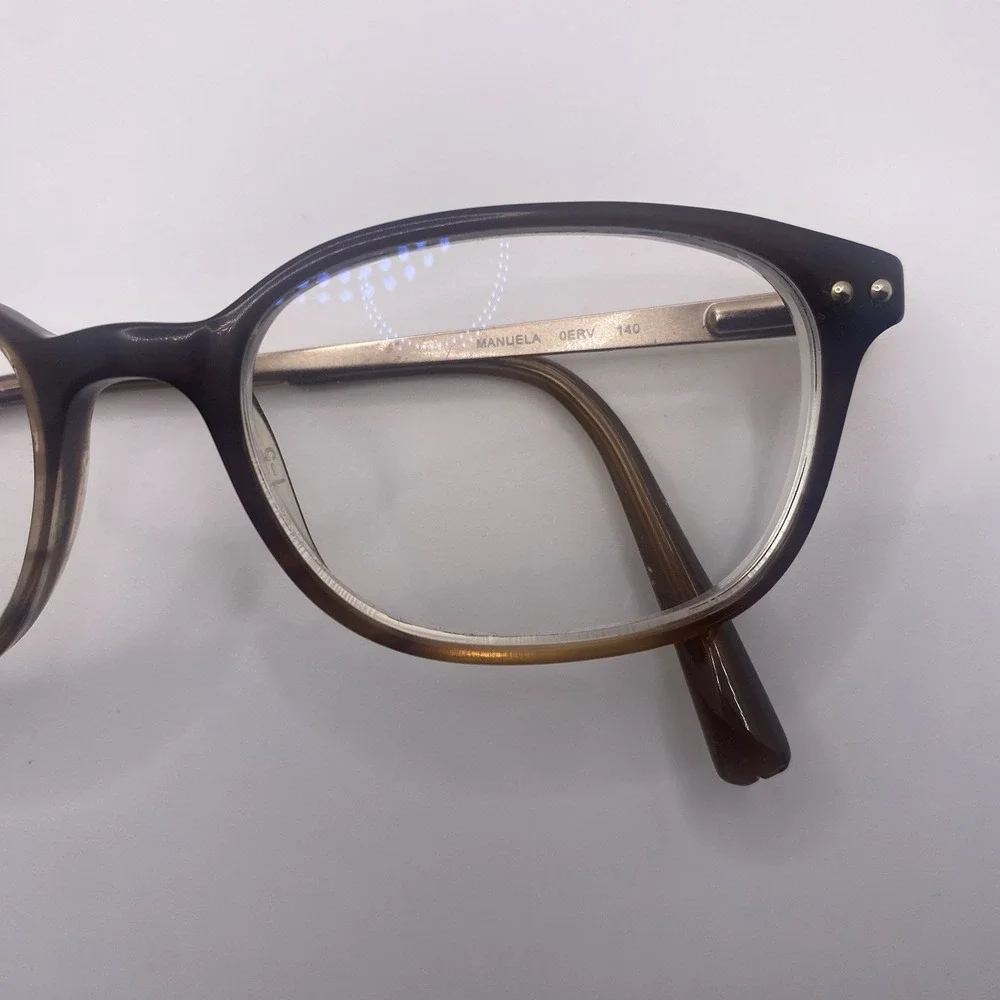 Kate Spade Eyeglasses Women FRAME ONLY Manuela 0ERV 48-17-140 Tortoise Gold 756